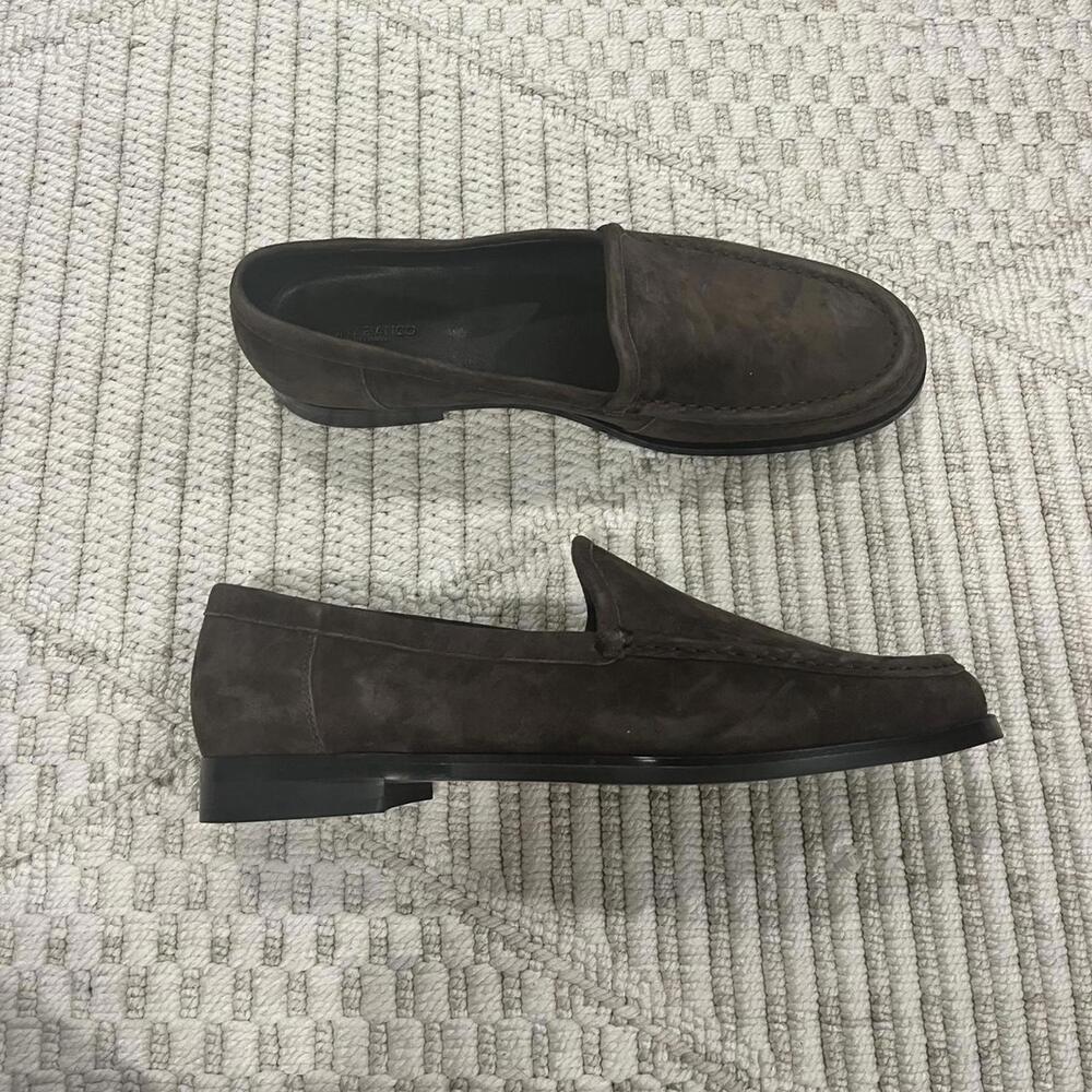 Tony Bianco Zoe Loafer in Espresso Suede - Picture 2 of 7